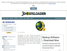 Tablet Screenshot of jdownloader.org